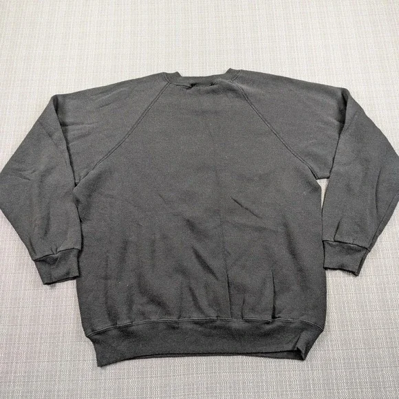 Vintage 90s Dare Sweatshirt Size Large Black Keep Kids Off Drugs Lee Made In USA - Picture 4 of 6